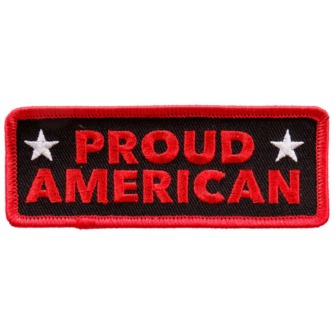 Hot Leathers PPL9692 Proud American 4"x2" Patch
