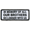 Hot Leathers PPL9813 In Memory of 4"x 2" Patch