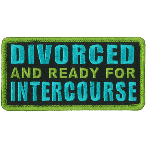 Hot Leathers PPL9824 Divorced 4"x 2" Patch