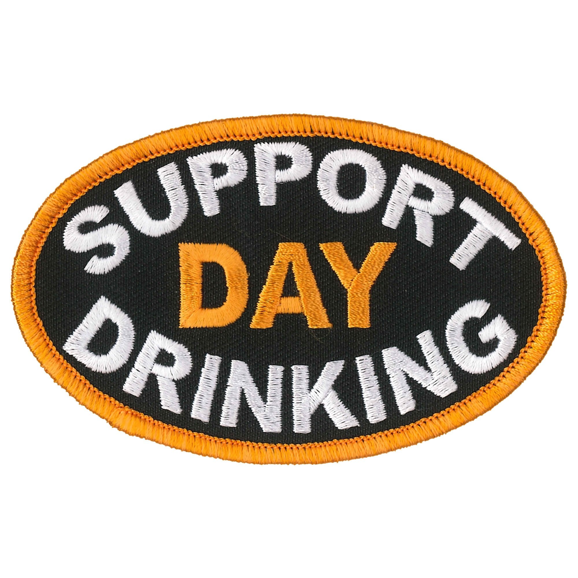 Hot Leathers PPL9841 Support Day Drinking 4"x 2" Patch