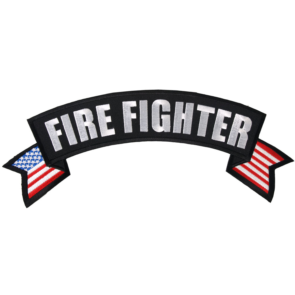 Hot Leathers Fire Fighter Banner 11" x 3" Patch