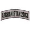 Hot Leathers Afghanistan 2013 4" x 1" Patch