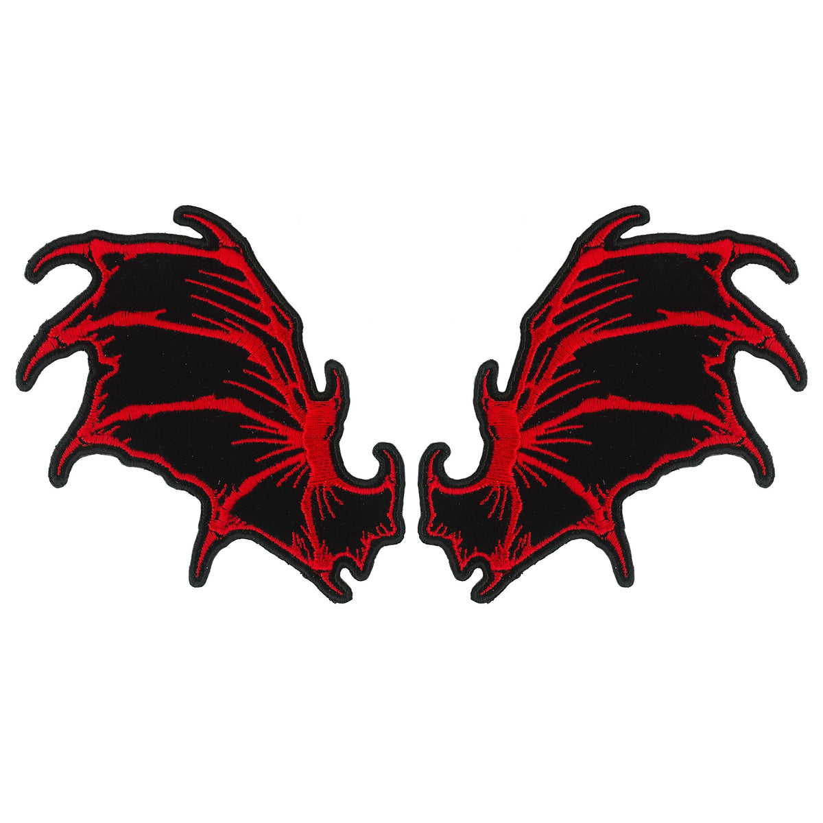 Hot Leathers PPQ1435 Dragon Wings 4" Patch