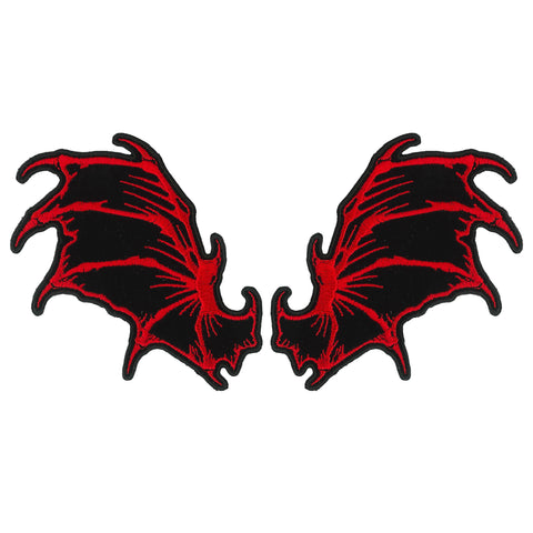 Hot Leathers PPQ1435 Dragon Wings 4" Patch