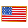 Hot Leathers American Flag Hook and Loop 3" x 2" Patch
