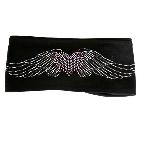 Hot Leathers RWC1003 Original Heart with Wings Bling Wraps