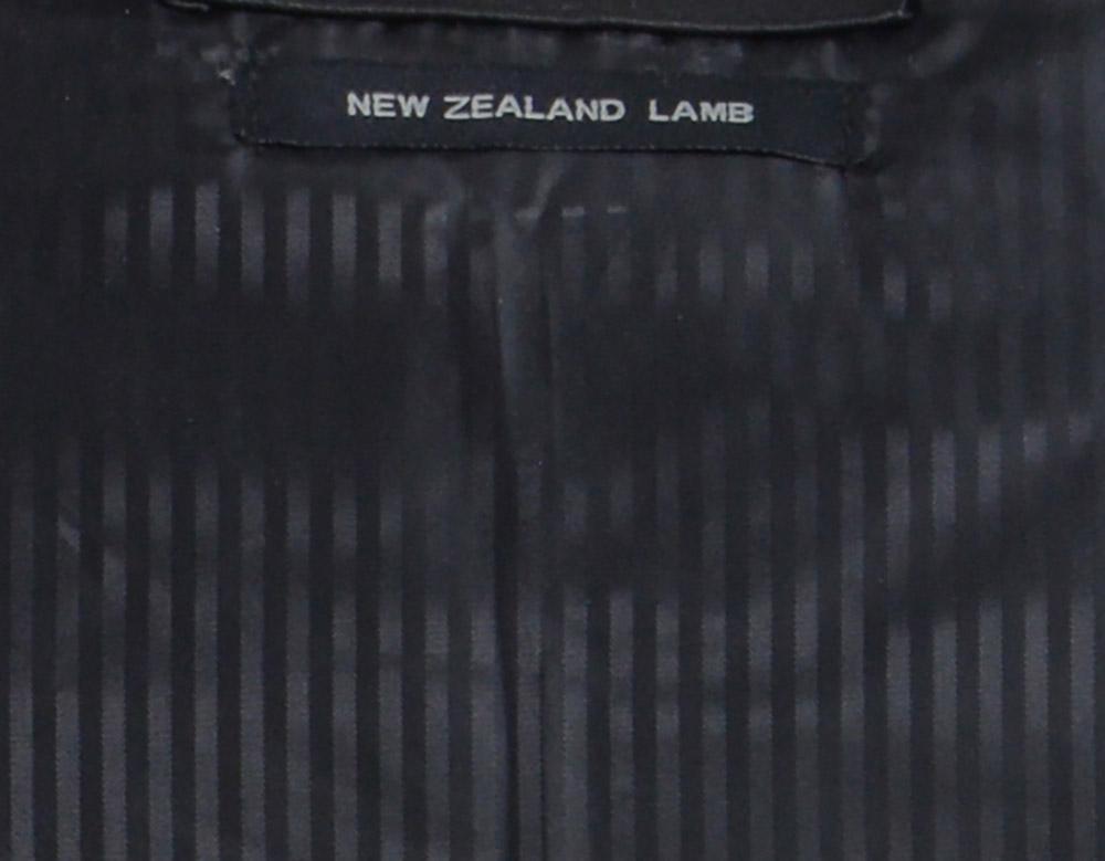 Boston harbour men's genuine new zealand lambskin leather jacket sale