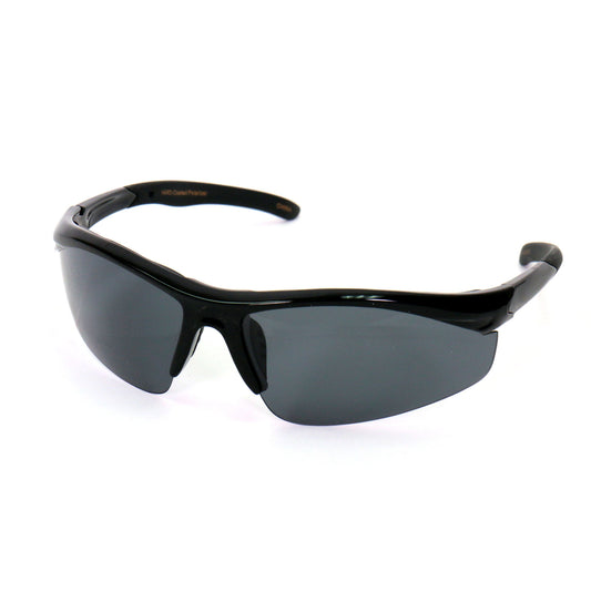 Hot Leathers Hawkeye Foam Padded Sunglasses with Smoke Lenses