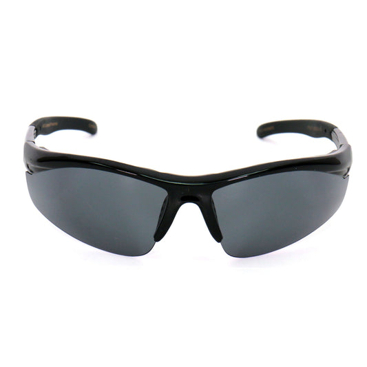 Hot Leathers Hawkeye Foam Padded Sunglasses with Smoke Lenses