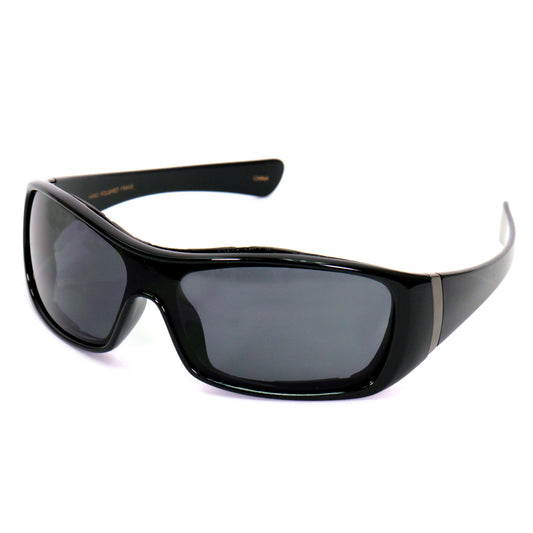 Hot Leathers Jayhawk Foam Padded Sunglasses with Smoke Lenses