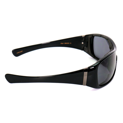 Hot Leathers Jayhawk Foam Padded Sunglasses with Smoke Lenses