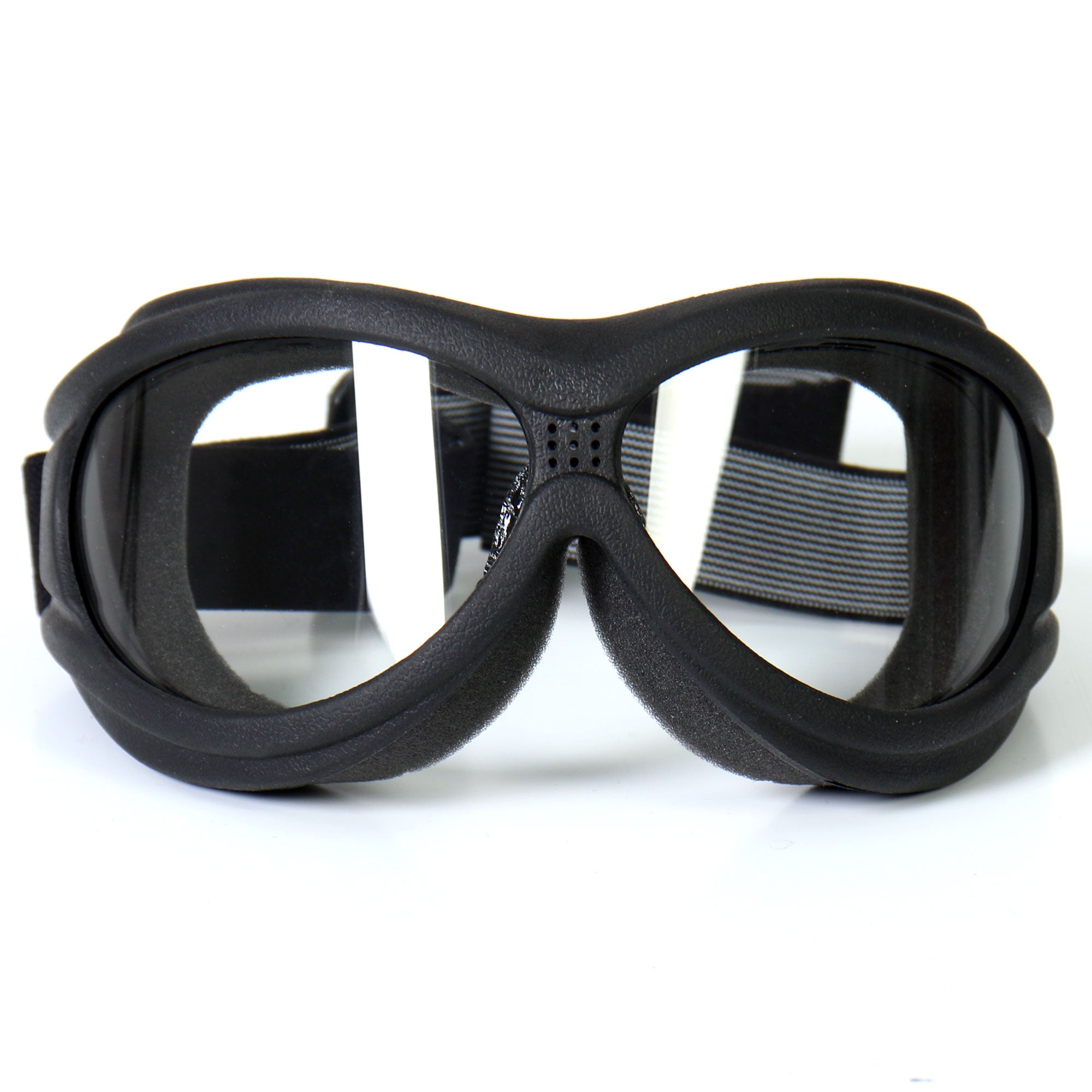 Hot Leathers Big Ben Riding Goggles with Clear Lenses