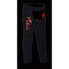 Milwaukee Performance SH1182 Women's Black and Red Textile Chap with Tribal Embroidery - Milwaukee Performance Womens Textile Chaps
