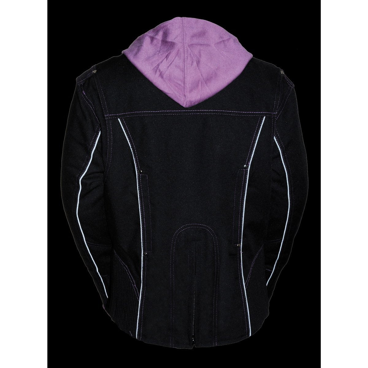 Milwaukee Performance MPL1967 Ladies 3/4 Textile Jacket with Reflective Tribal Detail and Hoodie