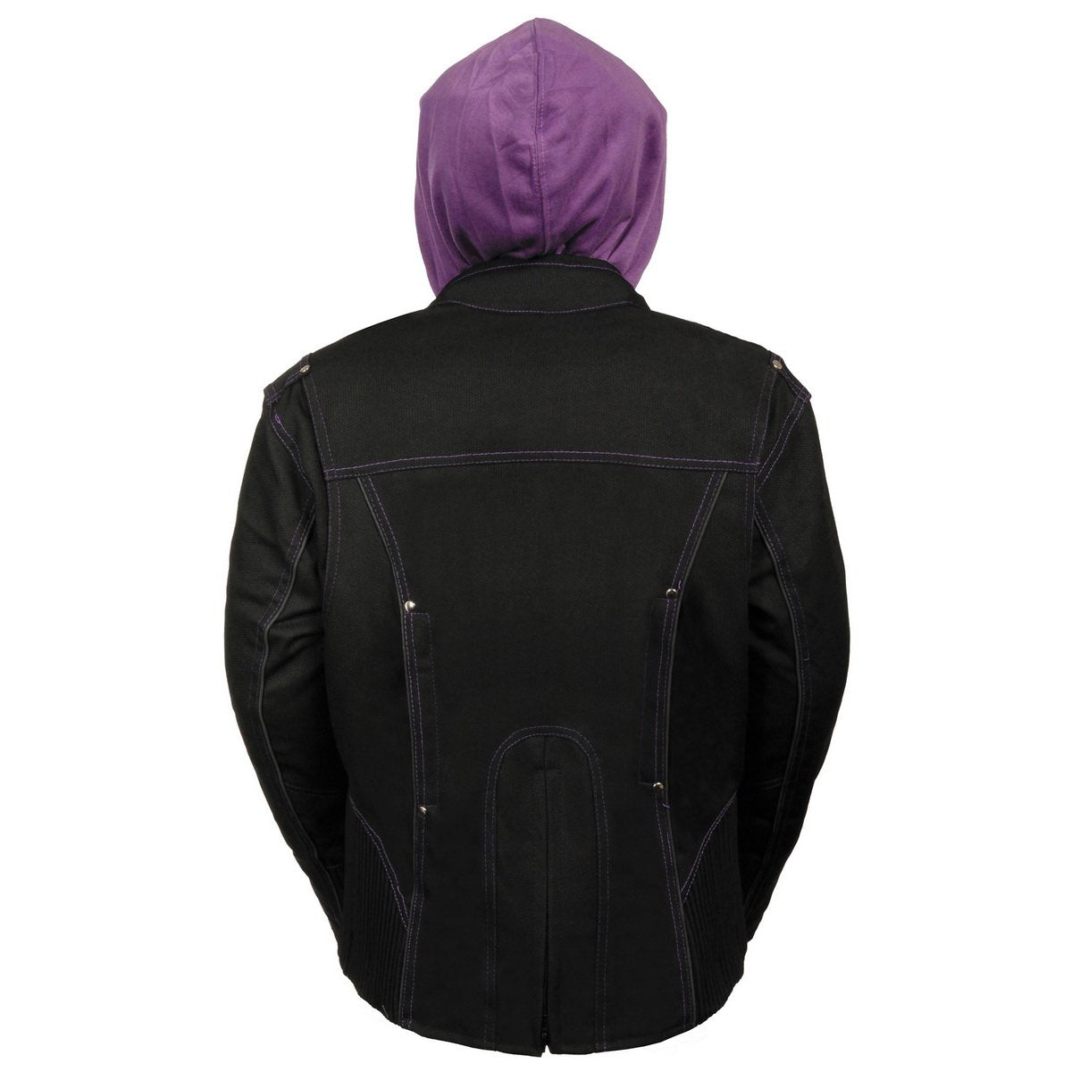 Milwaukee Performance MPL1967 Ladies 3/4 Textile Jacket with Reflective Tribal Detail and Hoodie