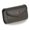 Milwaukee Performance SH43902 Black Small PVC Braided Windshield Bag with Velcro Closure