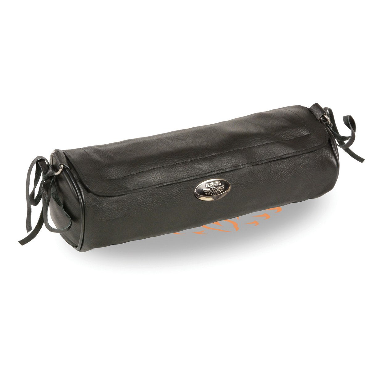 Milwaukee Performance SH504 Black Soft Leather Extra Long Velcro Closure Tool Pouch