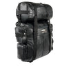 Milwaukee Leather SH537 Black Large Leather Deluxe Sissy Bar Pack
