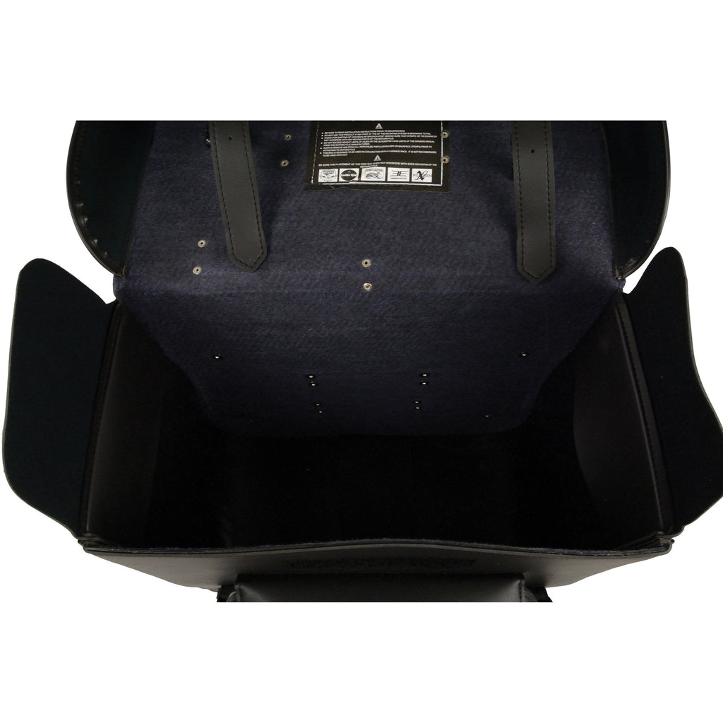 Milwaukee Performance SH539 Black PVC Large 2 Piece Touring Sissy Bar Bag