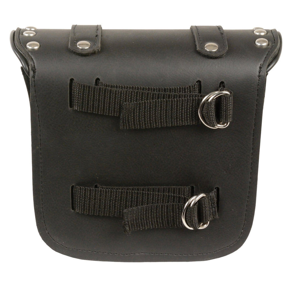 Milwaukee Performance SH546 Small PVC Studded Sissy Bar Bag with Quick Release (8X8X4.5)