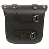 Milwaukee Performance SH546 Small PVC Studded Sissy Bar Bag with Quick Release (8X8X4.5)