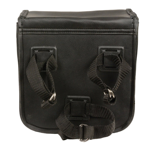 Milwaukee Performance SH590 Black Small PVC Braided Sissy Bar Bag
