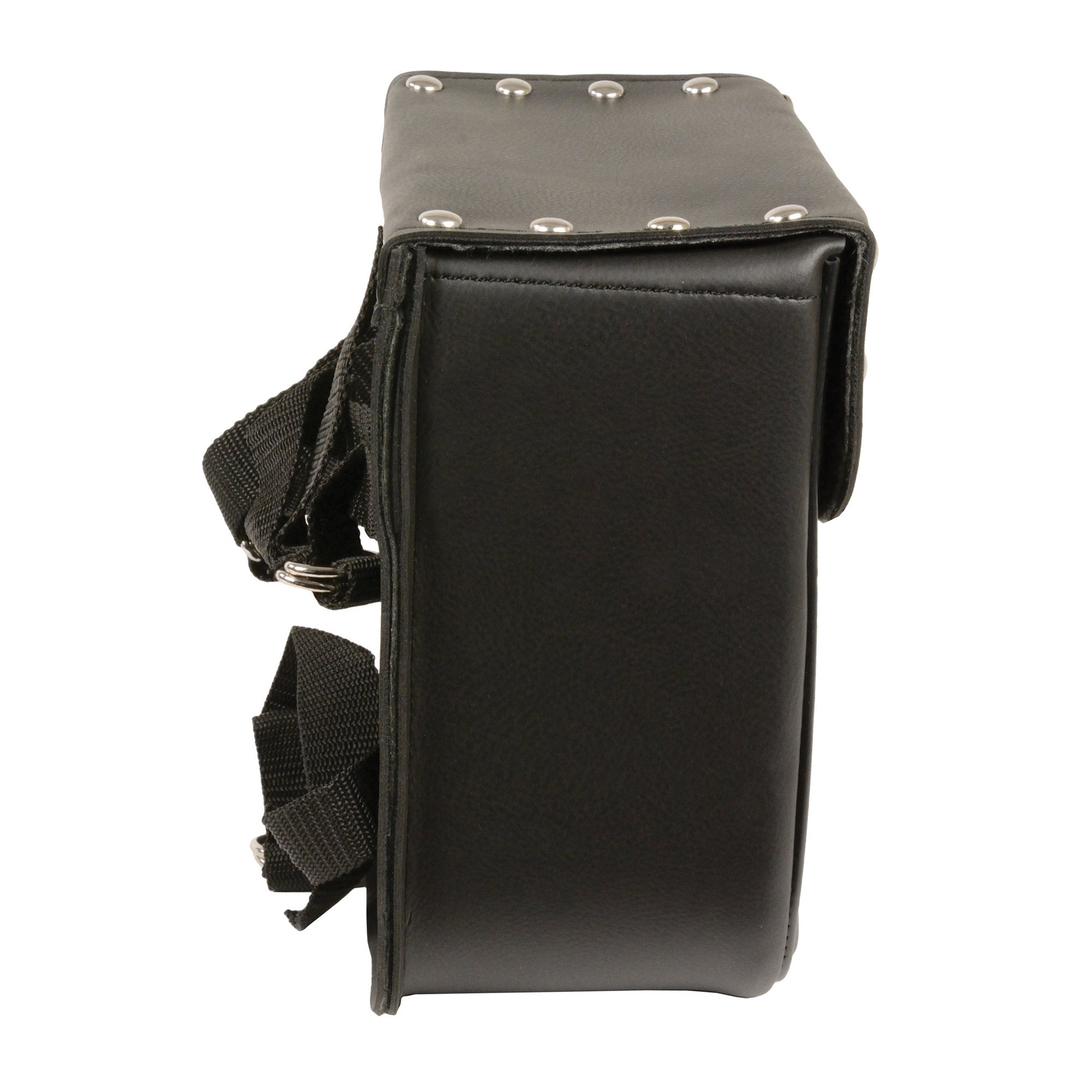 Milwaukee Performance SH59001 Black Small PVC Studded Sissy Bar Bag