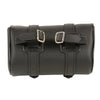 Milwaukee Leather SH616S Black Medium Studded PVC Tool Bag with Key Locks