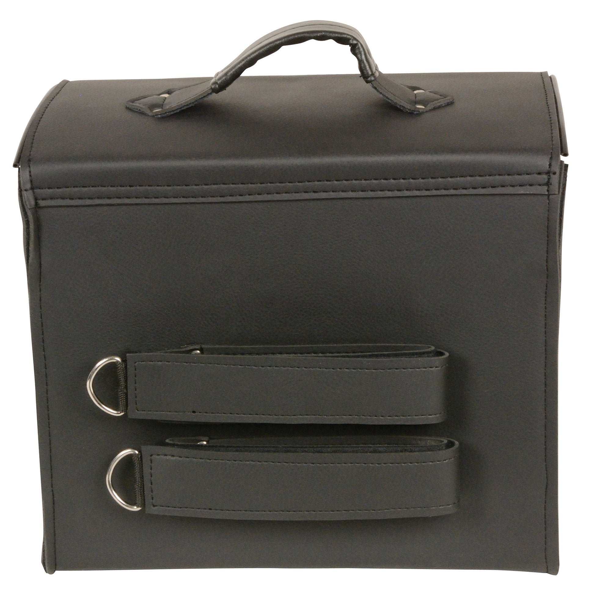 Milwaukee Leather SH618 Black Medium PVC Sissy Bar Carry Bag