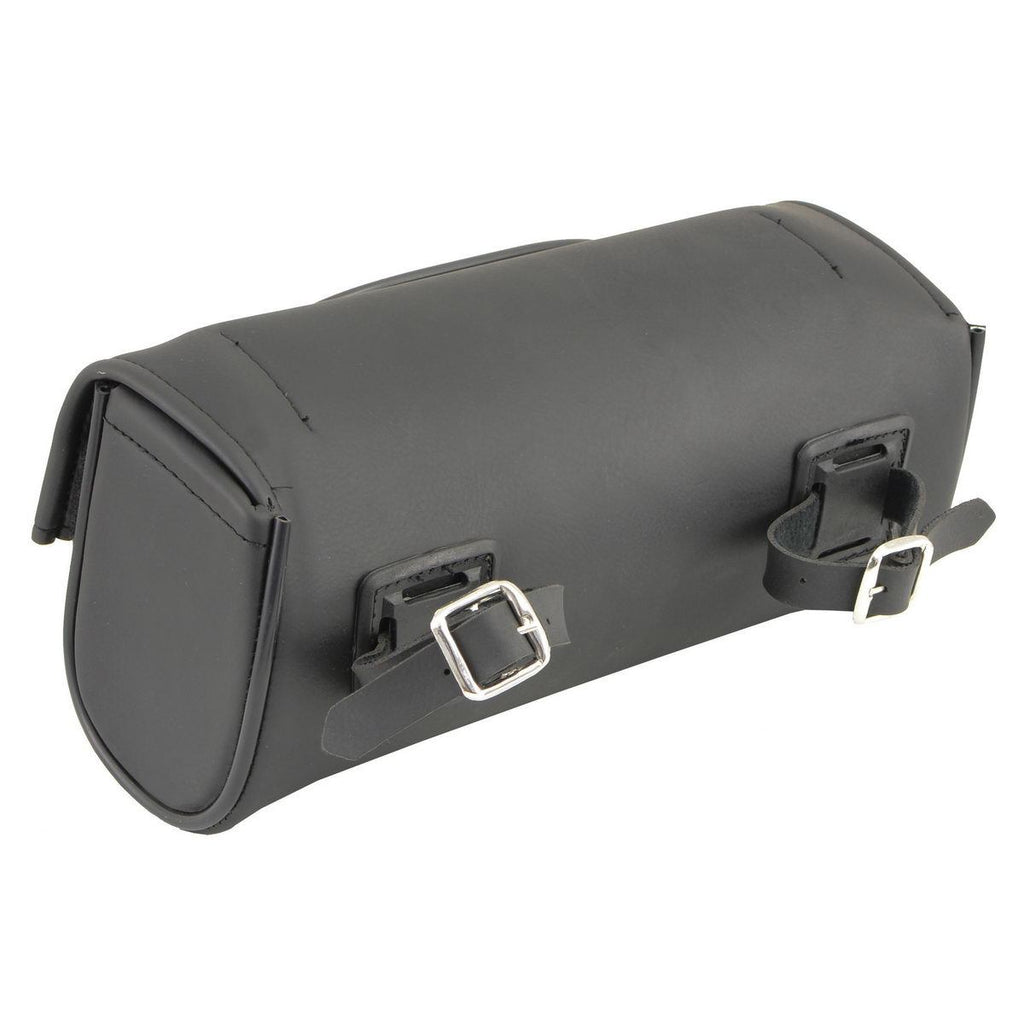 Milwaukee Leather SH62101 Black Double Strap PVC Tool Bag
