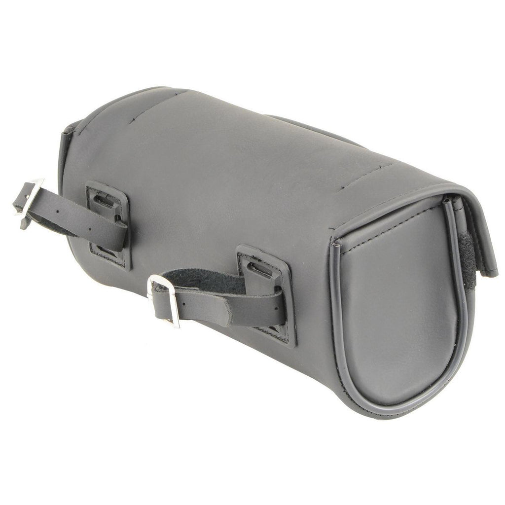 Milwaukee Leather SH62101 Black Double Strap PVC Tool Bag