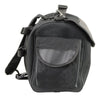 Milwaukee Leather SH630 Black Medium Textile Sissy Bar Duffle Bag