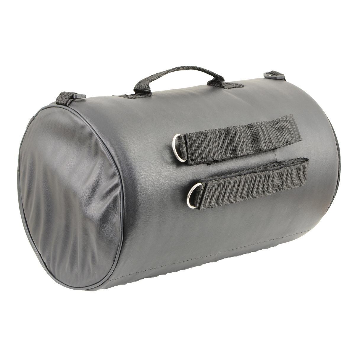 Milwaukee Leather SH631 Black Medium PVC Sissy Bar Duffle Bag