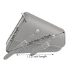 Milwaukee Performance SH639 Black Right Side Heavily Slanted PVC Swing Arm Bag with Buffalo Snaps