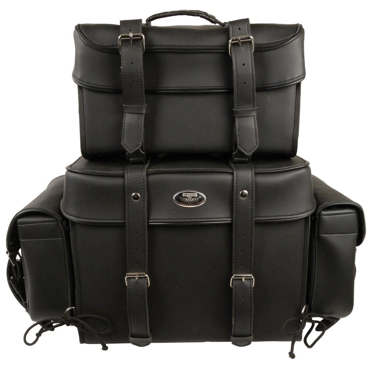 Milwaukee Performance SH65001 Black PVC Large Four Piece Touring Tail Bag