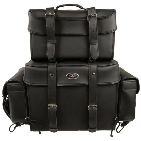 Milwaukee Performance SH65001 Black PVC Large Four Piece Touring Tail Bag