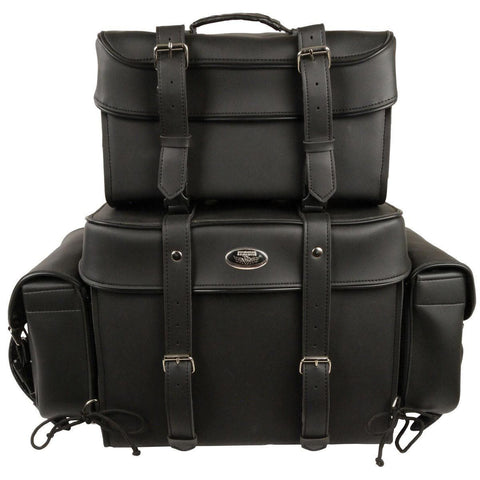 Milwaukee Performance SH65001 Black PVC Large Four Piece Touring Tail Bag