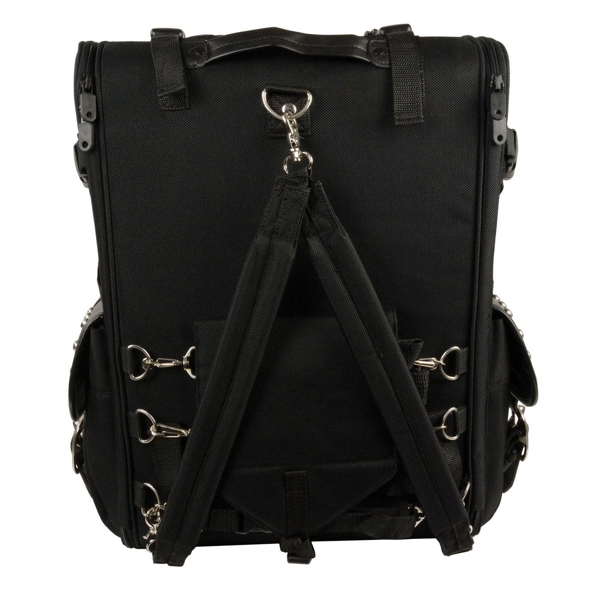 Milwaukee Performance SH673 Black Textile  Extra Large Two Piece Studded Touring Pack