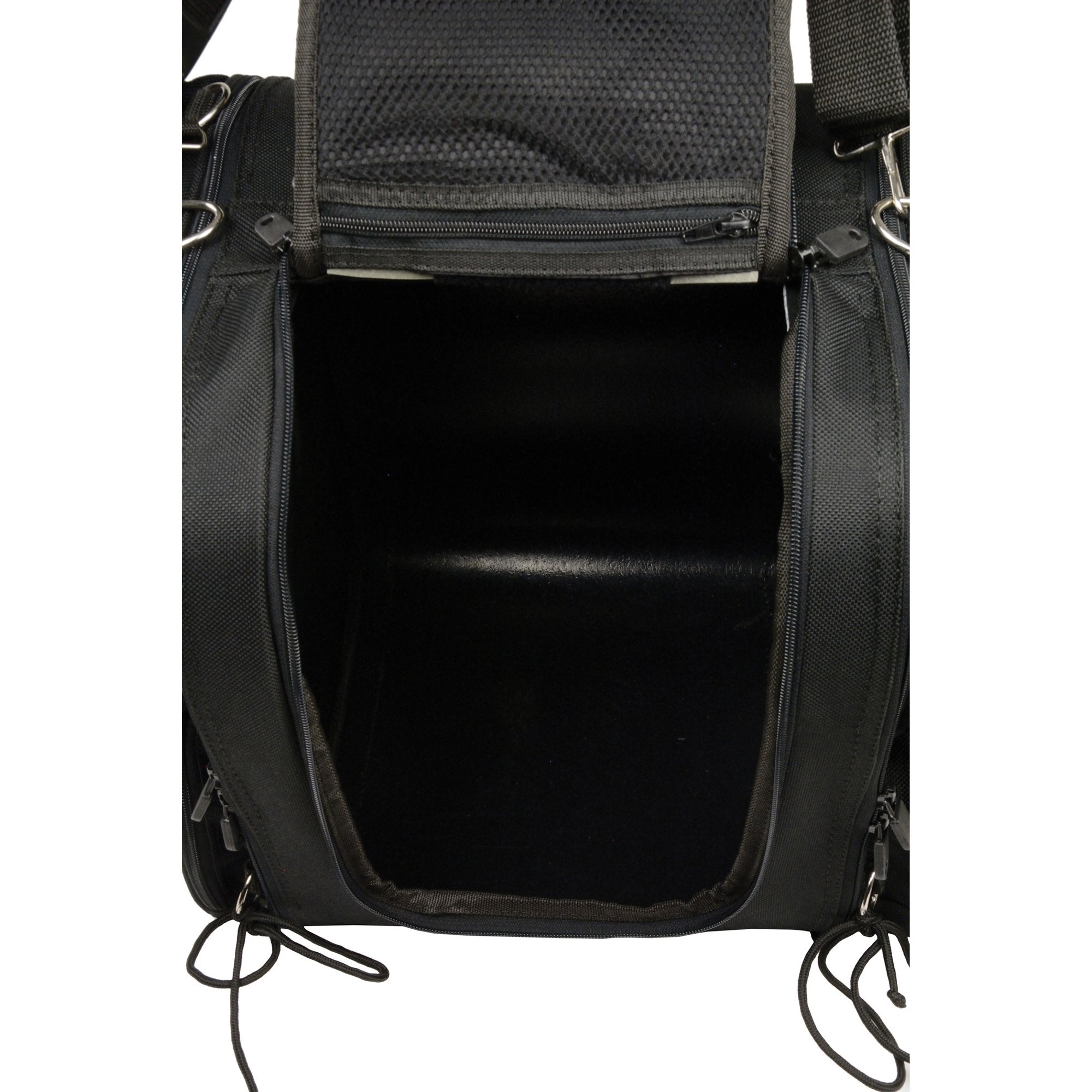 Milwaukee Performance SH681 Black Medium Textile Ultra Touring Sissy Bar Bag