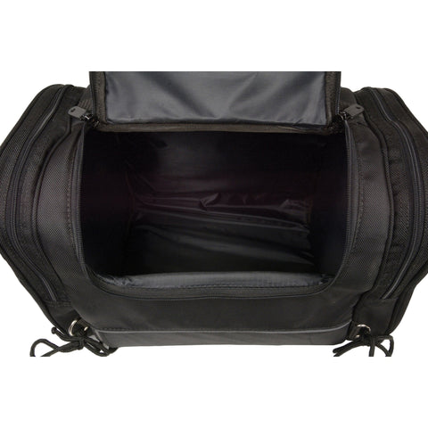 Milwaukee Performance SH684 Black Medium Textile Sissy Bar Bag with Reflective Piping