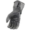 Milwaukee Leather SH296 Men's Black Summer Leather and Mesh Racing Gloves