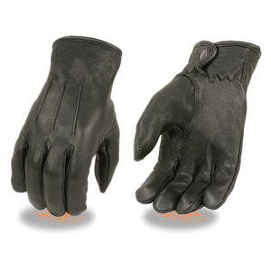 Milwaukee Leather SH875 Men's Black Thermal Lined Deerskin Gloves