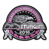Official 2016 Sturgis Motorcycle Rally Composite Ladies Patch