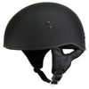 Hot Leathers T68-SP 'The O.G.' No Logo Flat Black Motorcycle DOT Skull Cap Helmet