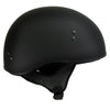 Hot Leathers T68 'The O.G.' Flat Black Motorcycle DOT Skull Cap Helmet