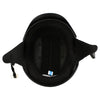 Hot Leathers T70 'Purple Butterfly' Advanced DOT Flat Black Motorcycle Half Face Helmet