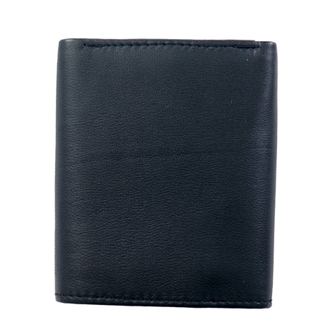 Hot Leathers RFID Tri Fold Leather Wallet