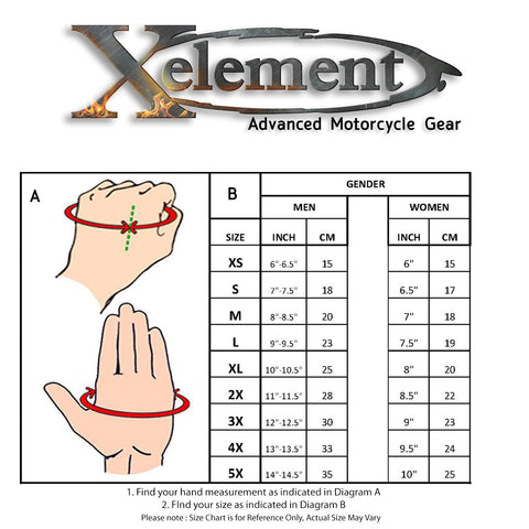 Xelement XG44612 Men's Black Textile Mechanics Gloves with Amara Bottom