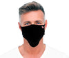 Xelement XS8002 USA Made '100 % Cotton' Black Protective Face Mask