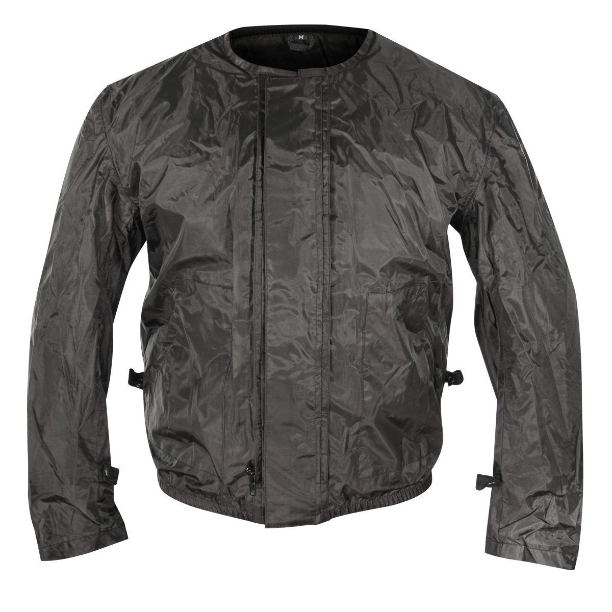 Xelement XS8161 Men's 'Venture' All Season Black with Red Tri-Tex and Mesh Jacket with X-Armor Protection